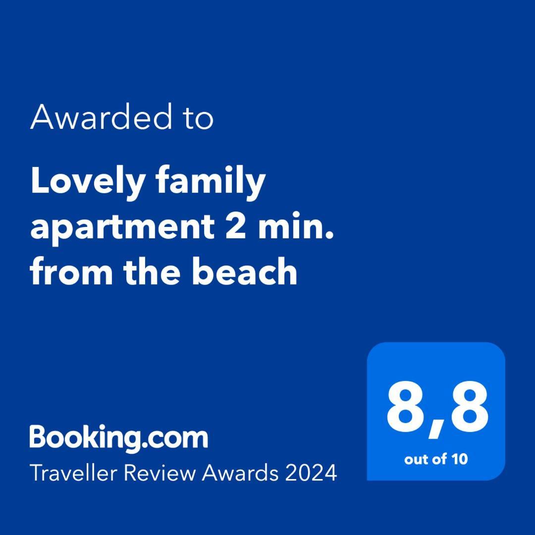 Lovely Family Apartment 2 Min. From The Beach Playa de Gandia Exteriör bild